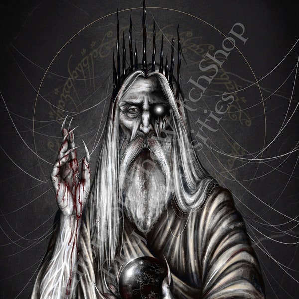 The White Hand of Saruman - Print