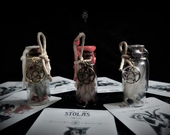 Owl Feathers Vials