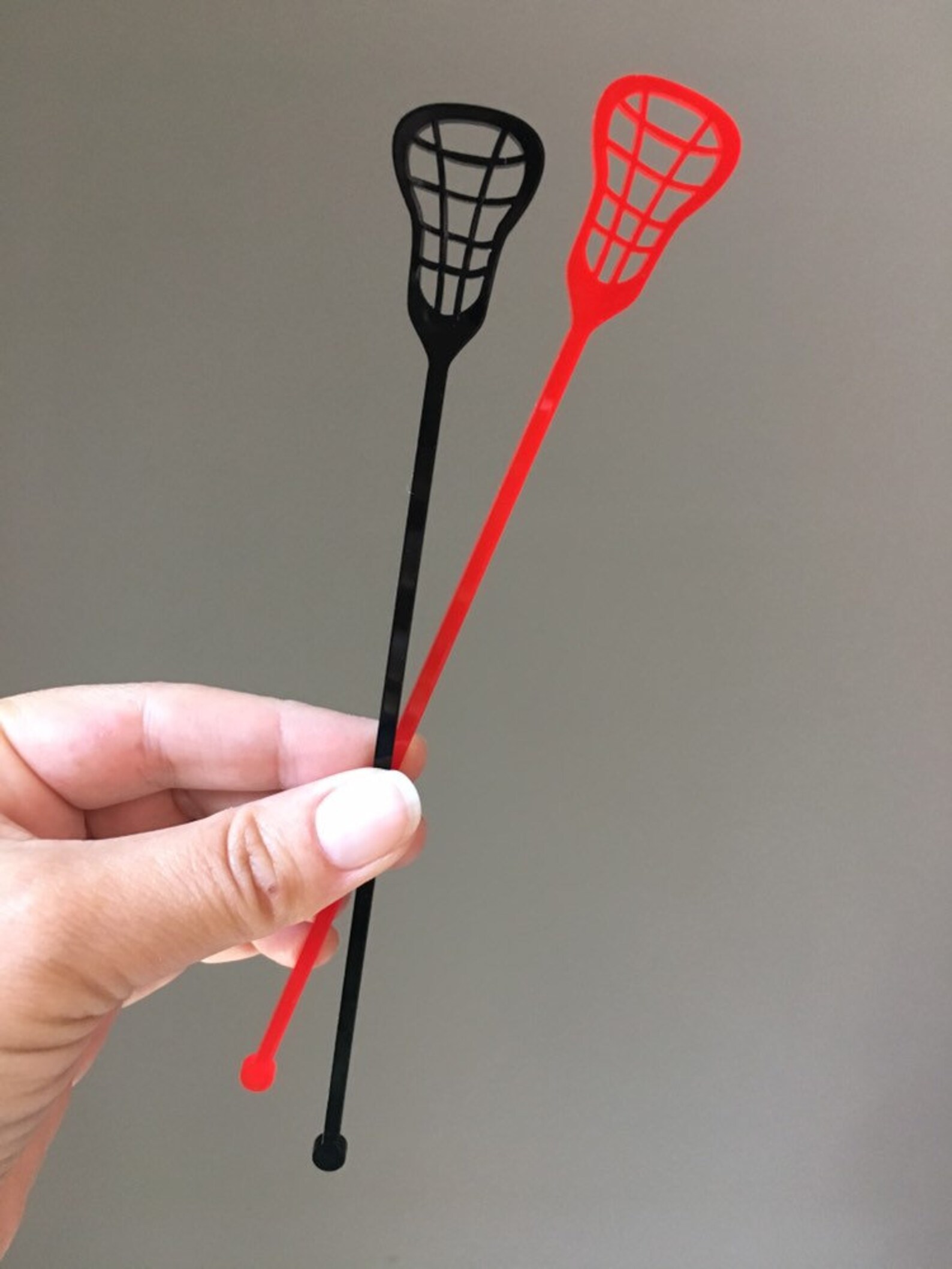 Lacrosse Stir Sticks // Lacrosse stick Sporty Swizzle Sticks Etsy