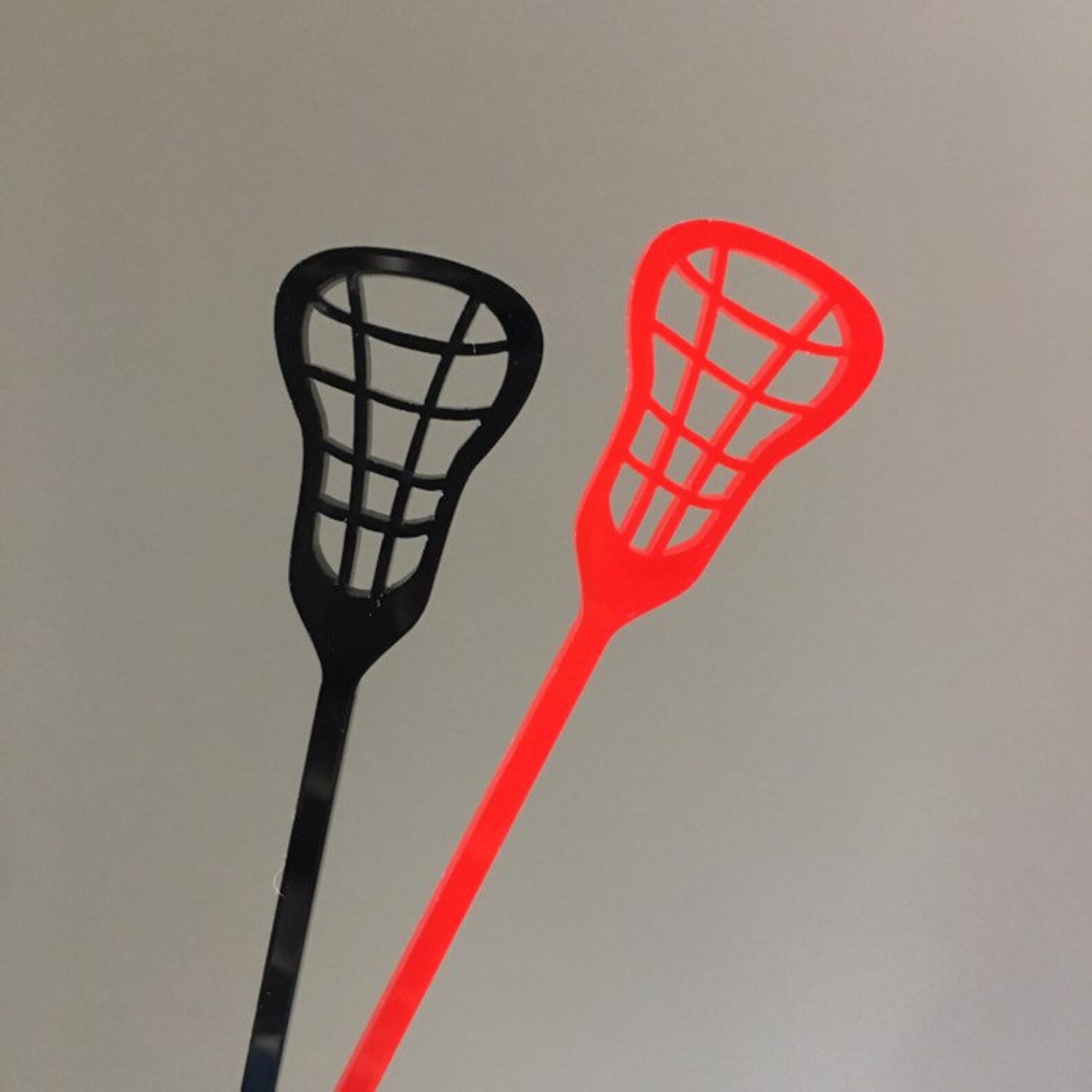 Lacrosse Stir Sticks // Lacrosse Stick Sporty Swizzle Sticks Etsy