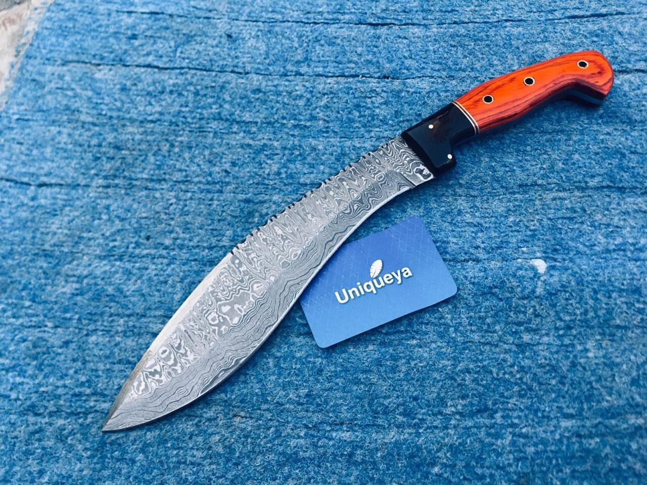 raindrop damascus kukri