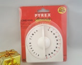 Vintage Pyrex Kitchen Timer NOS Kitchen Timer Kitchen Accessories Kitchen Decor Vintage Kitchen Clocks Pyrex Accessories 60 Minute Timer