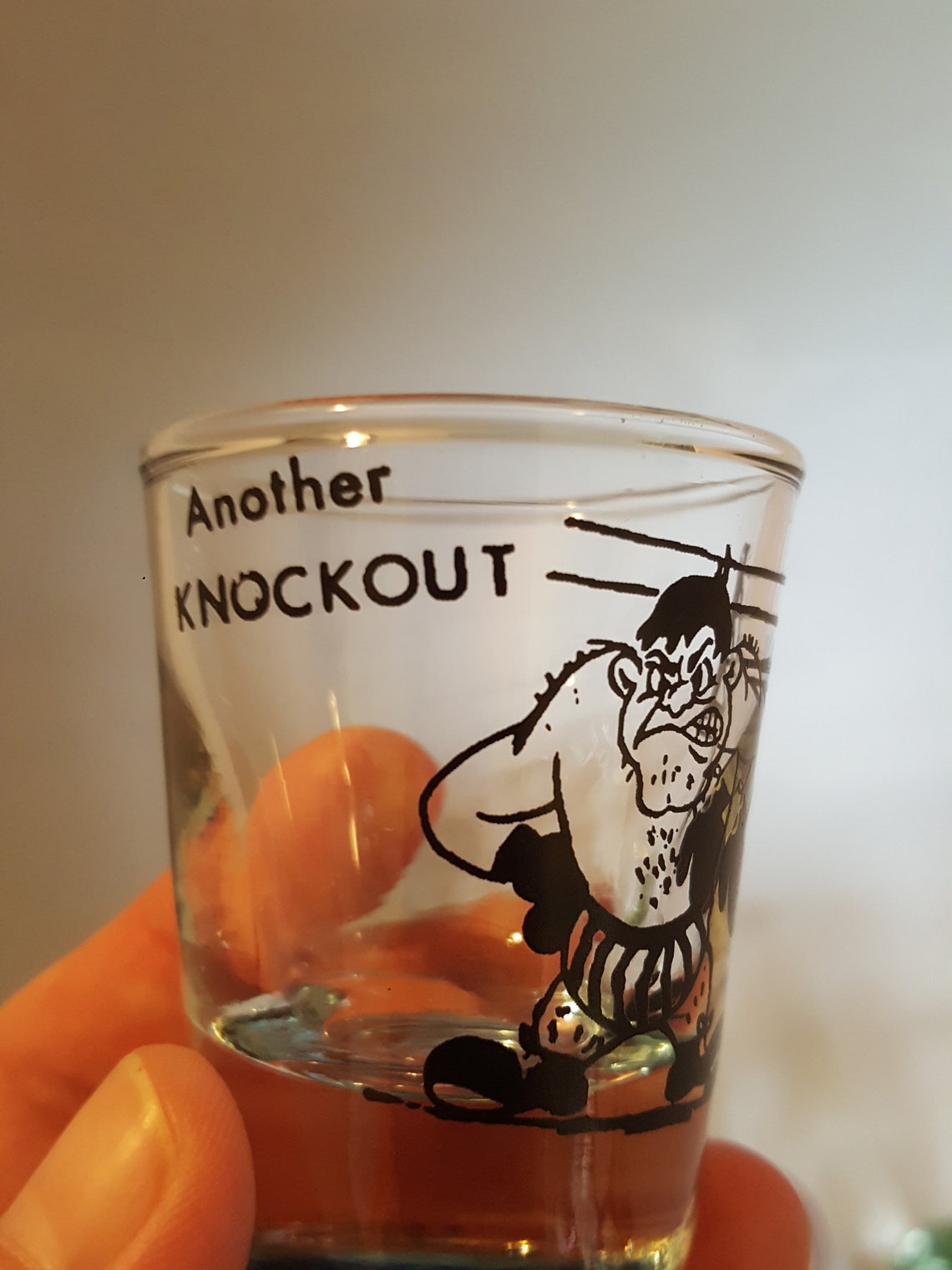 Set of 4 Funny Sports Shot Glasses Humor Sayings Man Cave Etsy