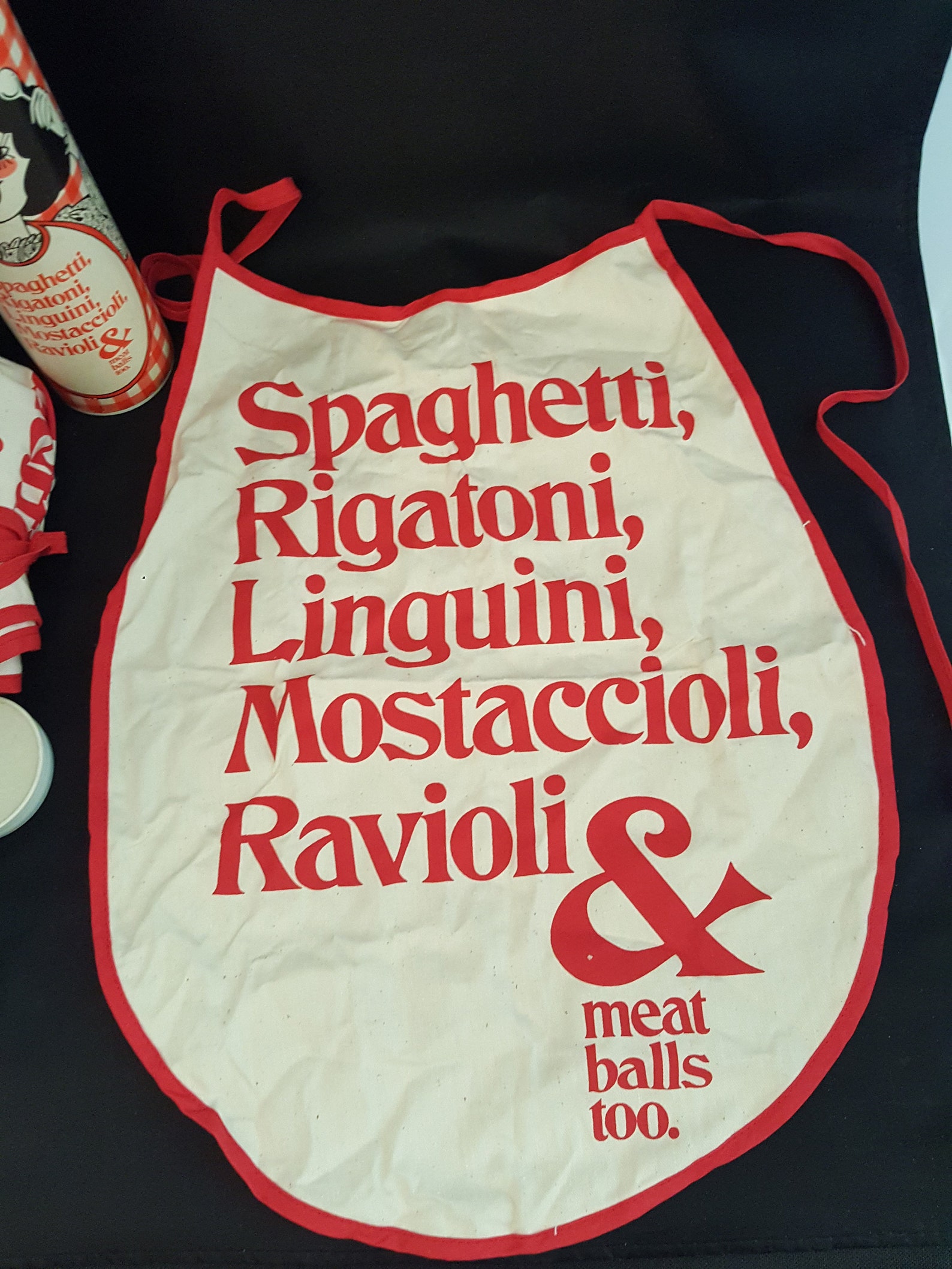 Vintage 1978 Spaghetti and Company 2 Oversized Bibs Pasta Etsy