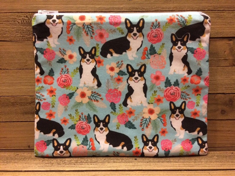 Corgi Zipper Pouch