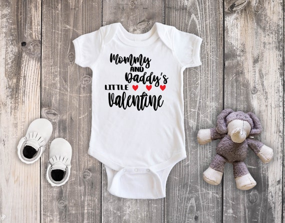 mommy's little valentine onesies
