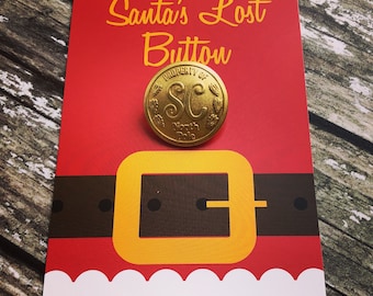 Bouton Père Noël perdu