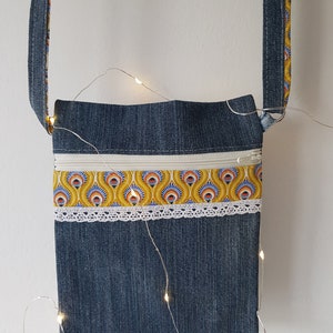 sac en jean Jaune