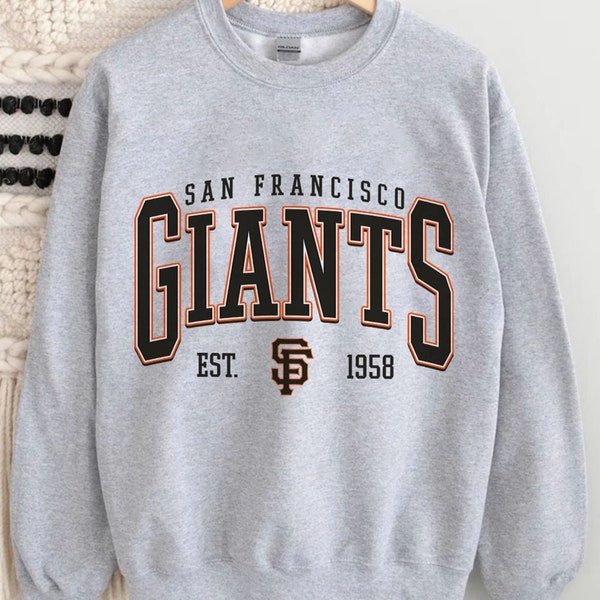 Vintage San Francisco Giants Sweatshirt, San Francisco Baseball Hoodie, Vintage Baseball Fan Shirt, San Francisco Giants Shirt, Baseball T-Shirt