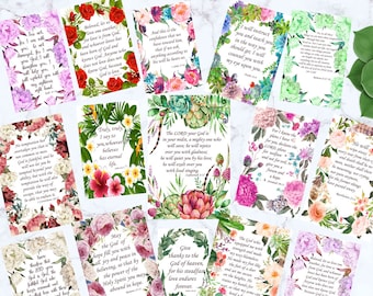 Scripture cards bible verse cards bible journaling inspirational cards scripture art encouragement cards christian bible verse stickers pdf