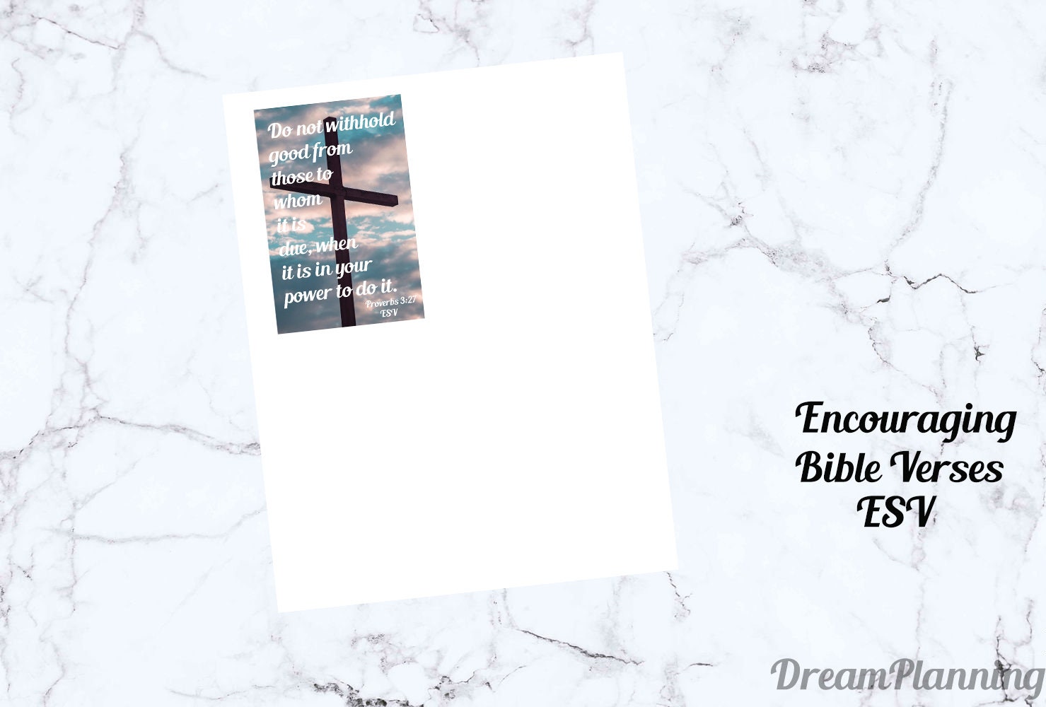 ESV Bible Verse Card Printable Encouraging Bible Verses Scripture Cards ...