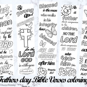 Christian Fathers Day Coloring Pages Coloring Bible Bookmarks Bible Journaling Templates Fathers Day Bookmarks Scripture Color Your Own