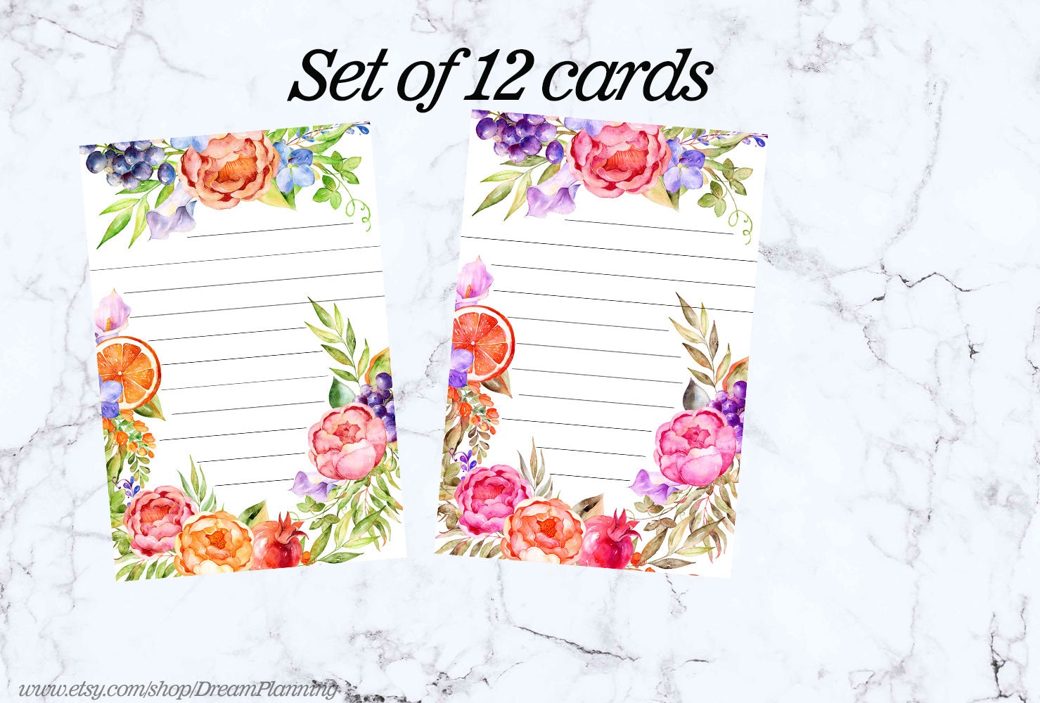 Printable Stationery, Bible Journaling Cards, Bible Notes Prayer Note ...