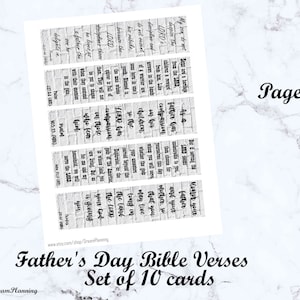 christian bookmarks printable fathers day bible verses cards etsy