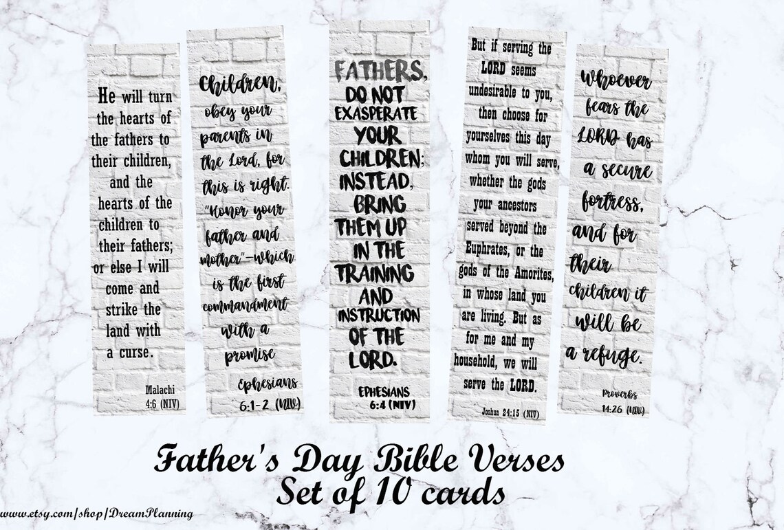 christian bookmarks printable fathers day bible verses cards etsy