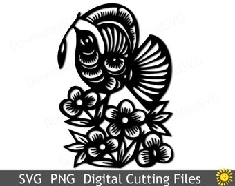Download Svg Cutting File Bunny Butterfly In Flower Wreath Cricut Silhouette Digital Party Decoration Vinyl Heat Transfer Cards Scrapbooking 229vr Paper Party Kids Card Making Stationery Vadel Com