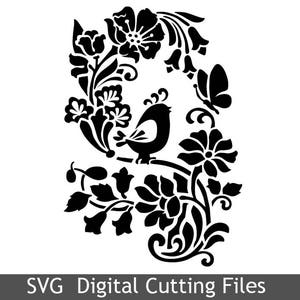 SVG cutting files templates Vinyl Transfer Cricut Silhouette Digital  Home Party Decoration Cards Scrapbooking  84VR