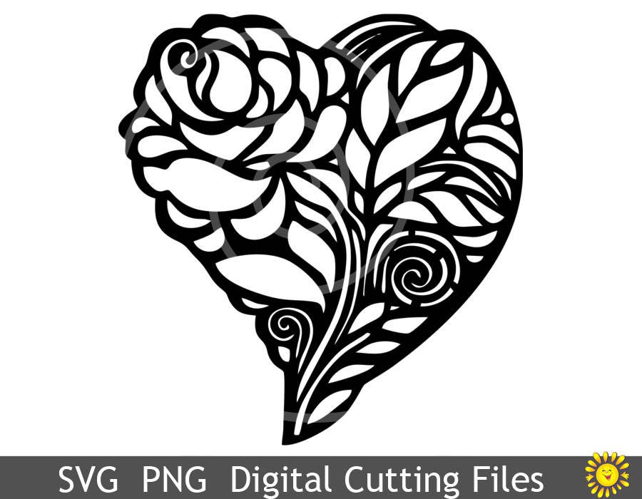 Free Free 3D Heart Mandala Svg Free 785 SVG PNG EPS DXF File