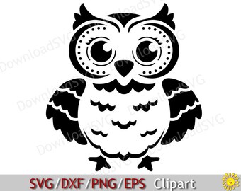 Download Owl silhouette | Etsy