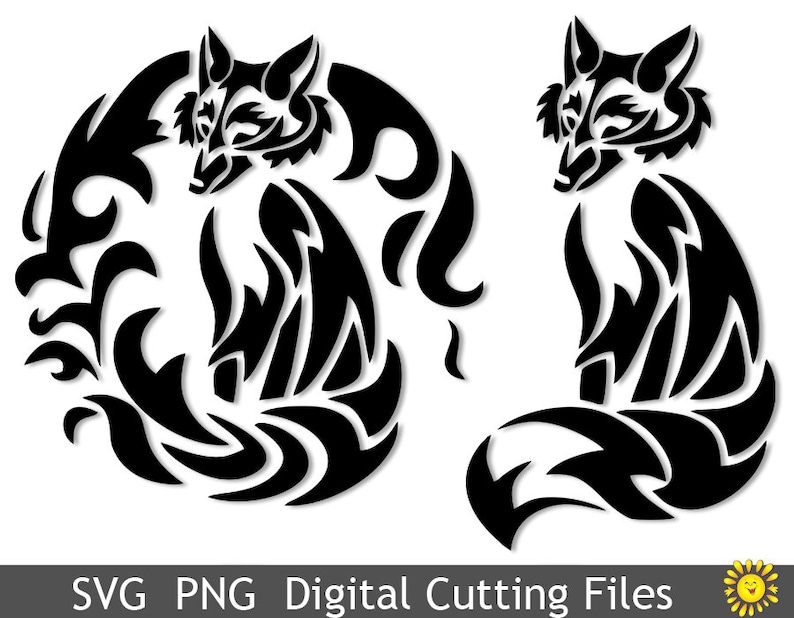 Download Svg Png Cutting File Template Printable Fox Mandala Cricut Silhouette Digital Decoration Vinyl Heat Transfer Tattoo Scrapbook 1099sv Paper Party Kids Craft Supplies Tools