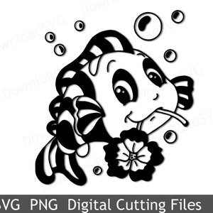 SVG PNG découpe fichier mignon avec Flower Vinyl Transfer Cricut Silhouette Digital Party Decoration Template Decor Cards Scrapbooking 79VR