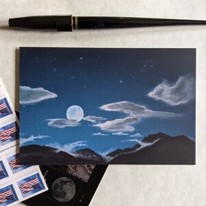 Cartão Postal Calma da Noite