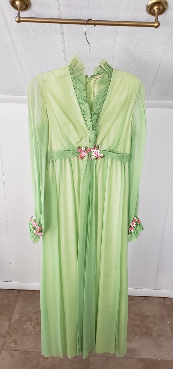 Vintage Emma Domb Floor Length Dress