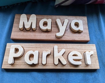 Wooden Name Puzzle