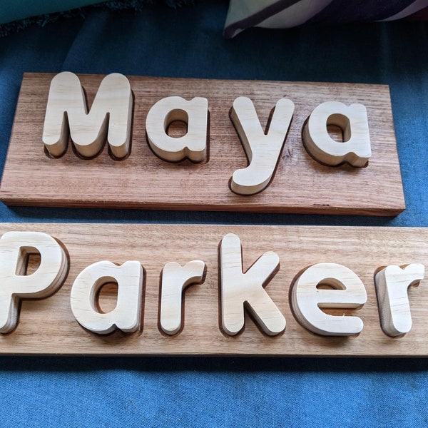 Wooden Name Puzzle