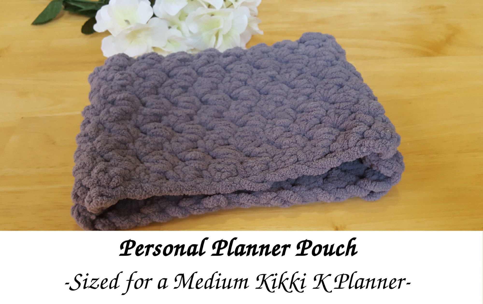 Personal Filofax Kikik K PVC Pocket Pouch With 6 Holes for Planner,  Notebook, Travel PVC Pouch 