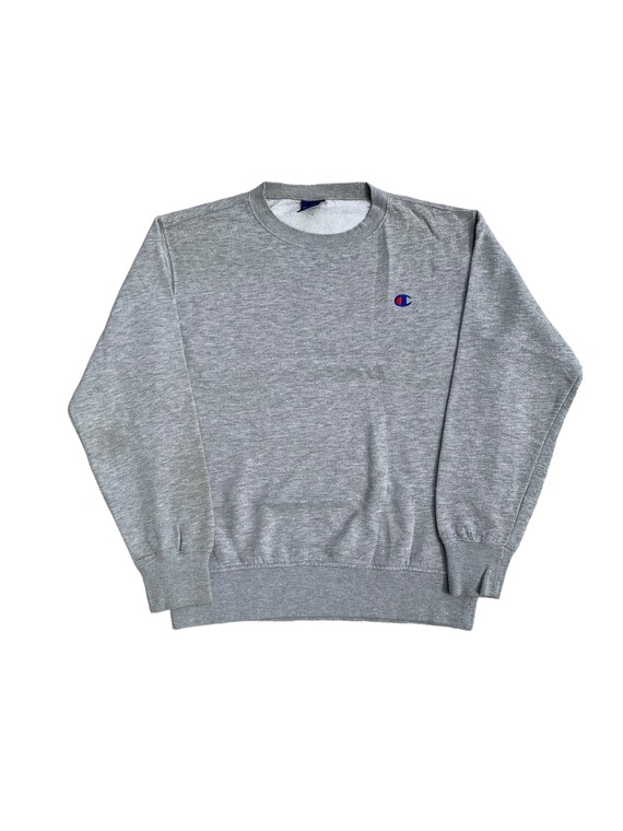 Vintage 90s Champion Mini Logo Pullover Jumper Mi… - image 1