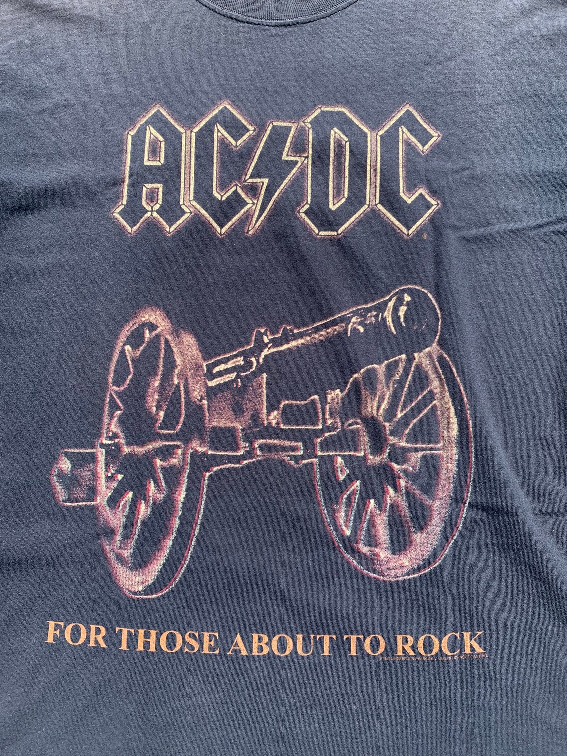 Vintage 90s 1999 ACDC for Those About to Rock We Salute You Album Band ...