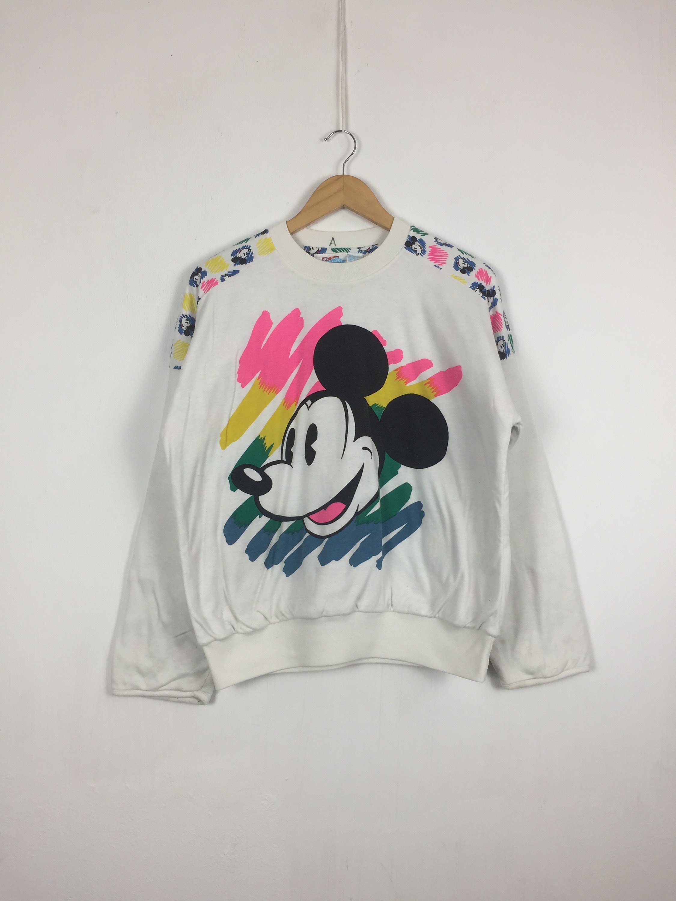 mickey mouse reversible sweatshirt