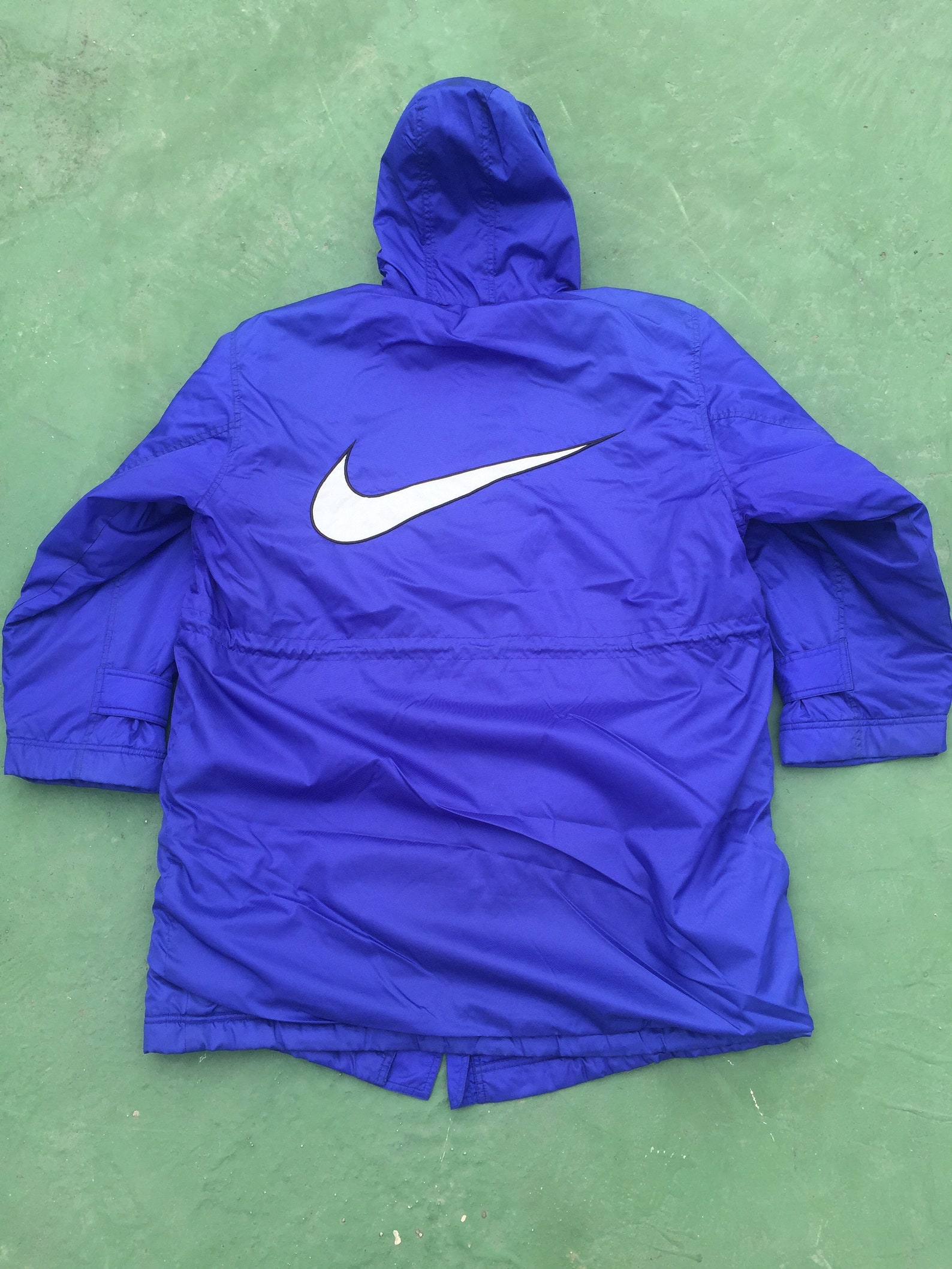 Vintage 90s Nike Big Swoosh Sherpa Fleece Lined Winter Jacket | Etsy