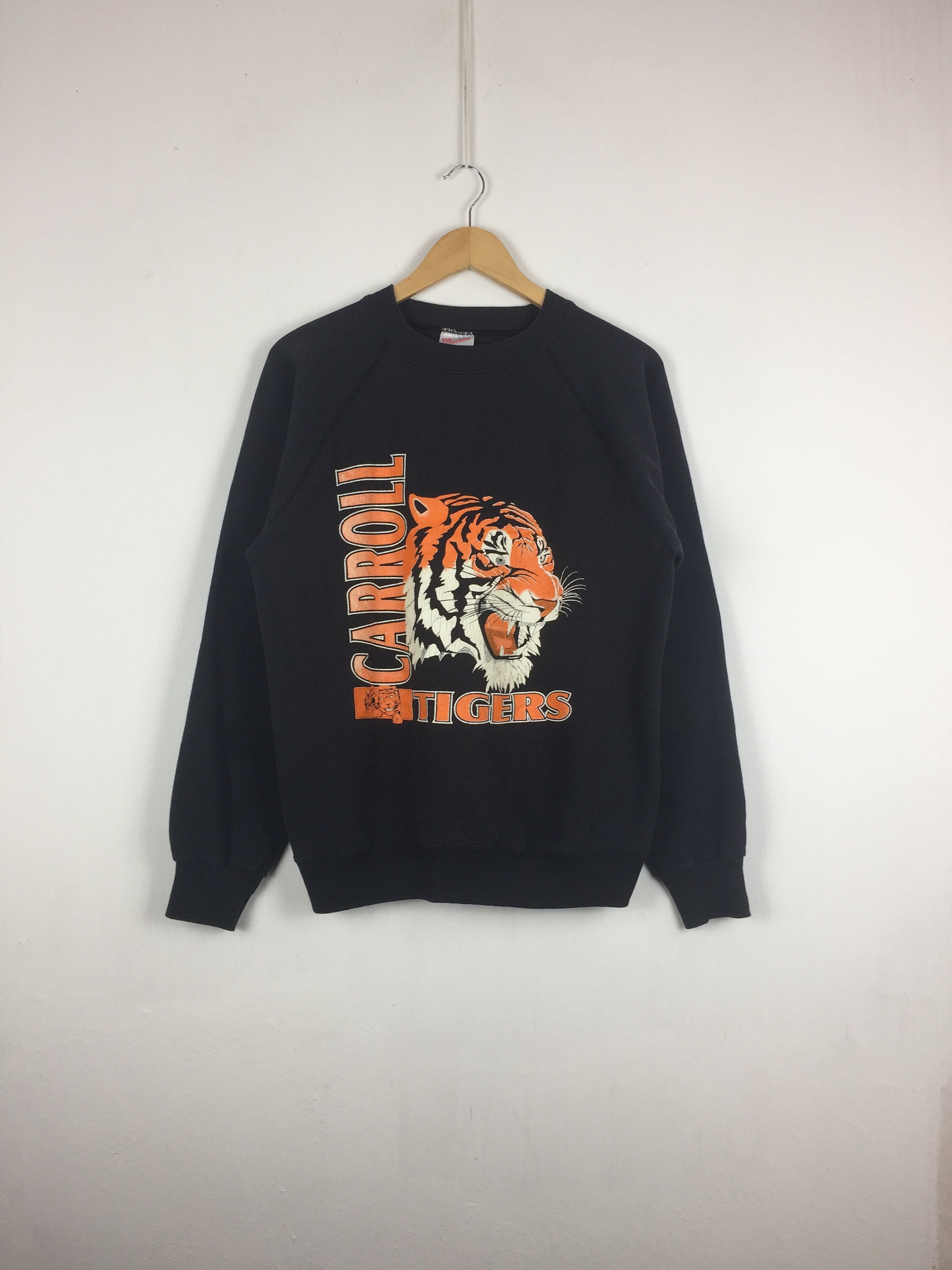 Crew necks Kenzo - Wool tiger intarsia sweater - F965PU2683XK99