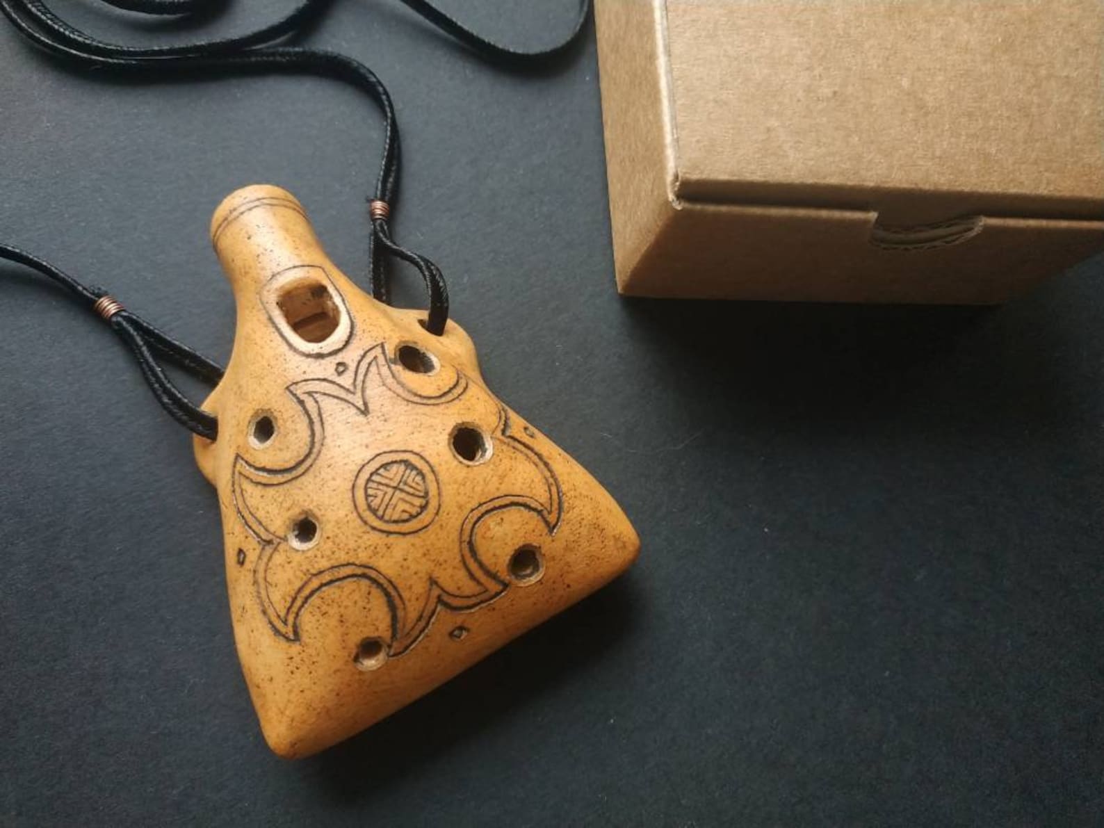 Ceramic Ocarina Handmade Decorated Ocarina Musical Instrument Etsy