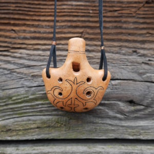 Ceramic Ocarina Handmade Decorated Ocarina Musical Instrument Pendant Ocarina Folk Instrument