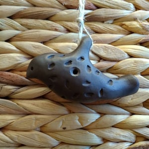 Ceramic Whistle Clay Bird Whistle Ceramic Flute Little Ocarina Wind Instrument Folk Toy For Children  Musical Gift For Kids Handmade Eco Toy