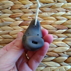 Ceramic Bird Whistle Little Bird Ocarina Clay Whistle Gift For Kids Pendant Bird Whistle Handmade Clay Whistle Ceramic Toy Wind Instrument image 7