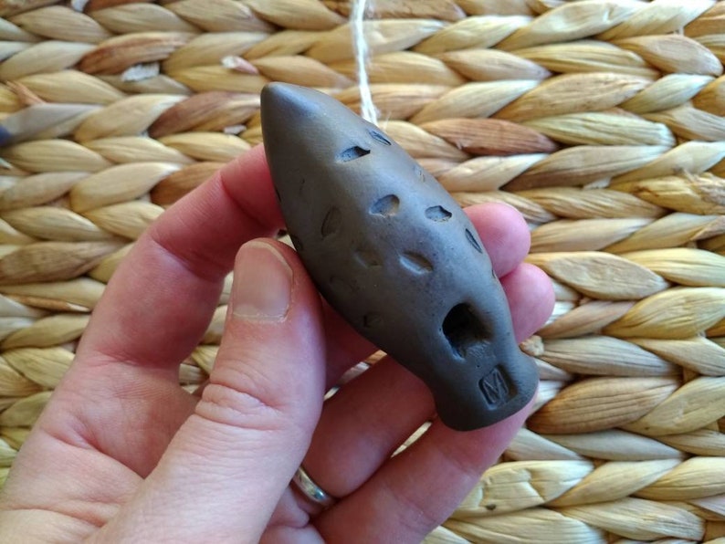 Ceramic Whistle Clay Bird Whistle Ceramic Flute Little Ocarina Etsy