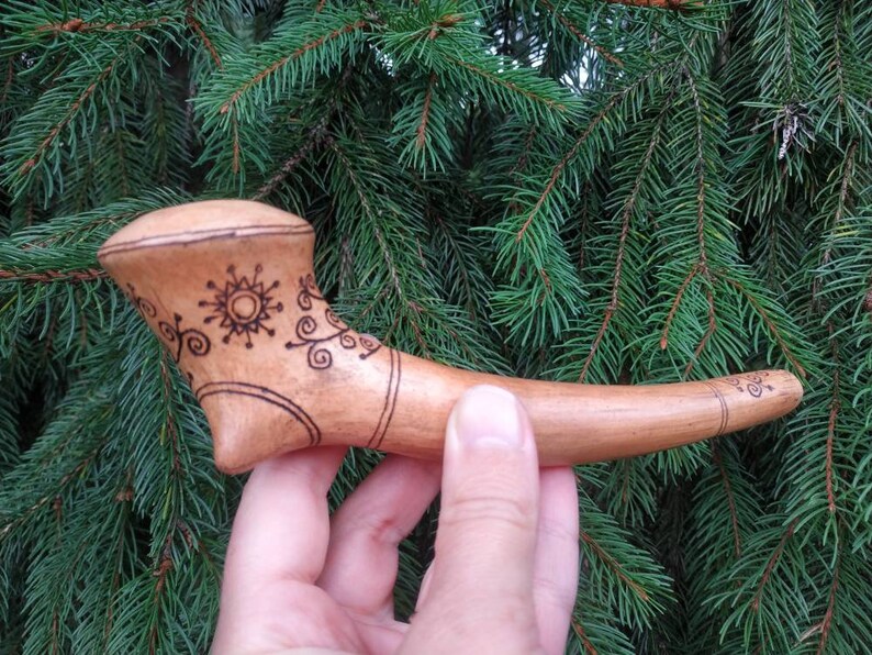 Handmade ceramic smoking pipe. Ritual clay pipe for smoking Etsy