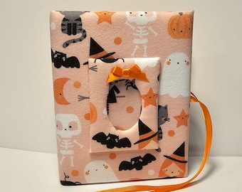 Álbum de fotos de Halloween para niña - Capacidad para 100 fotos de 4x6 - Hecho a mano