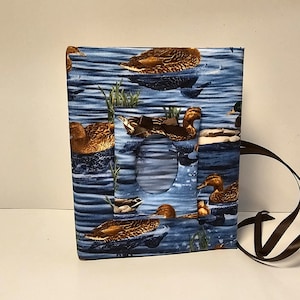 Handmade Duck Photo Album: Holds 100 4x6 Photos, Cotton Fabric