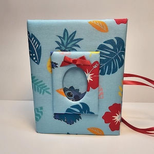 Stitch Photo Album  - Disney Photo Album - Holds 100 4x6 Photos - Handmade