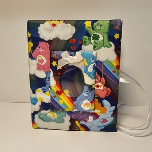 Personalied Baby Photo Album, Care Bear Custom Photo Album,  Holds 100 4x6 Photos - Personilize