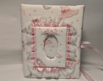 Holds 160 4x6 photos Custom Ballerina Photo Album