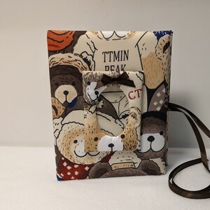 Custom Baby Photo Album Teddy Bears Holds 100 4x6 Photos - Handmade Photo Album
