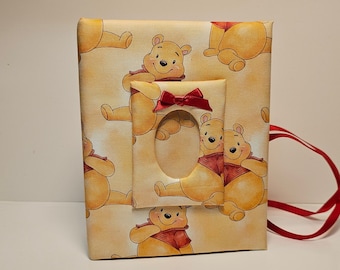 New!!! Winnie the Pooh Photo Album in Yellow and Red - Perfect