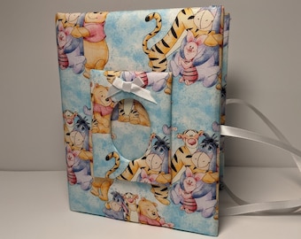 Super Cute Winnie the Pooh Photo Album - Perfect Gift!  Holds 100 4x6 Photos - Handmade