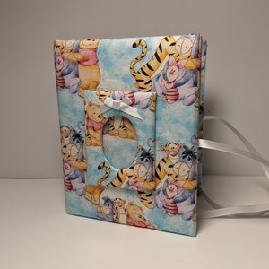 Super Cute Winnie the Pooh Photo Album - Perfect Gift!  Holds 100 4x6 Photos - Handmade